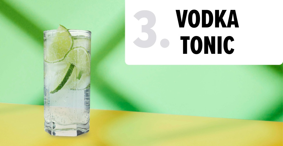 3. Vodka Tonic